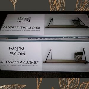 3 total NEW wall shelves